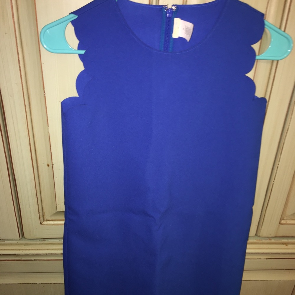 Crewcuts super cute blue dress kids 10